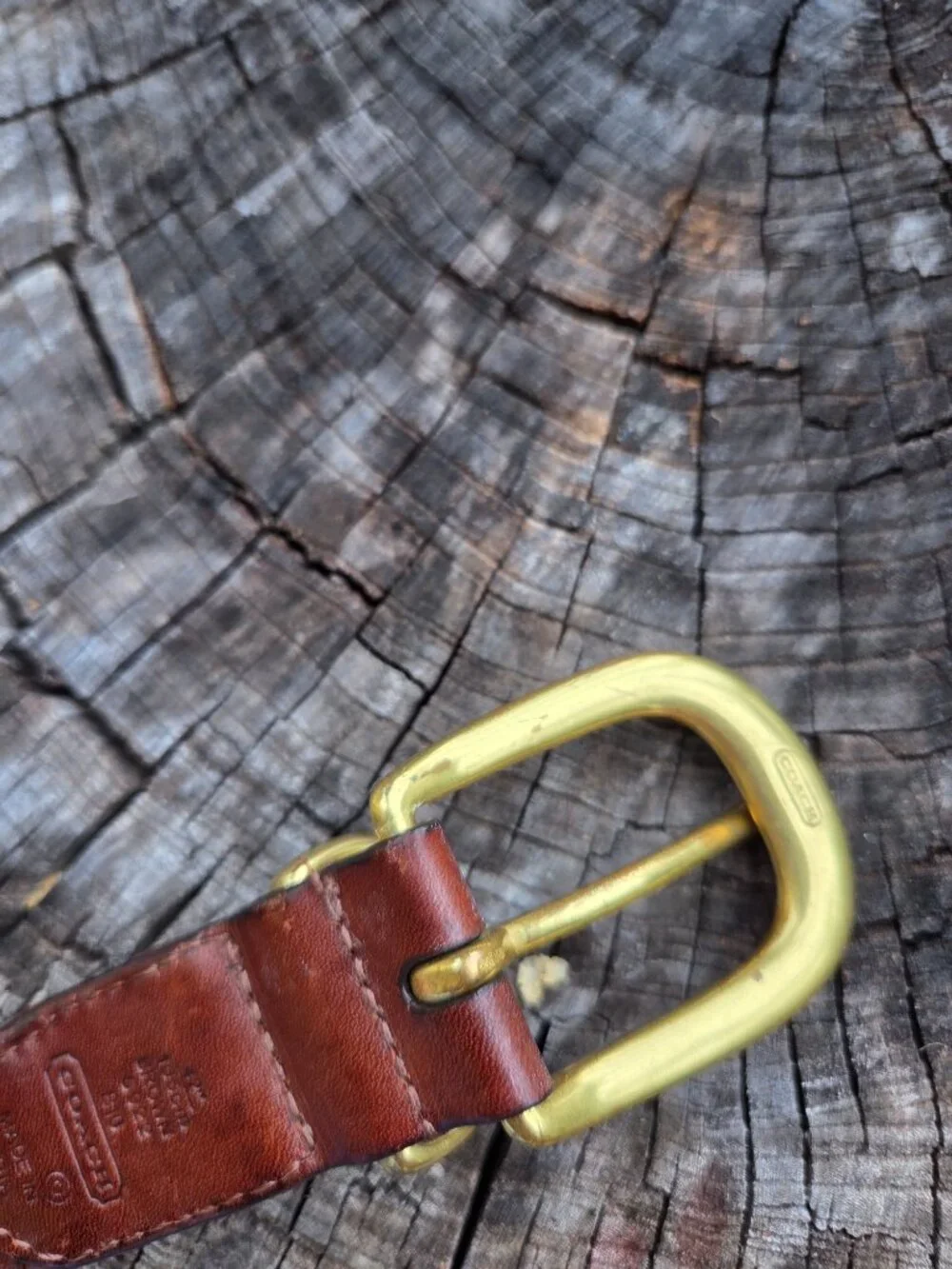 Coach vintage belt